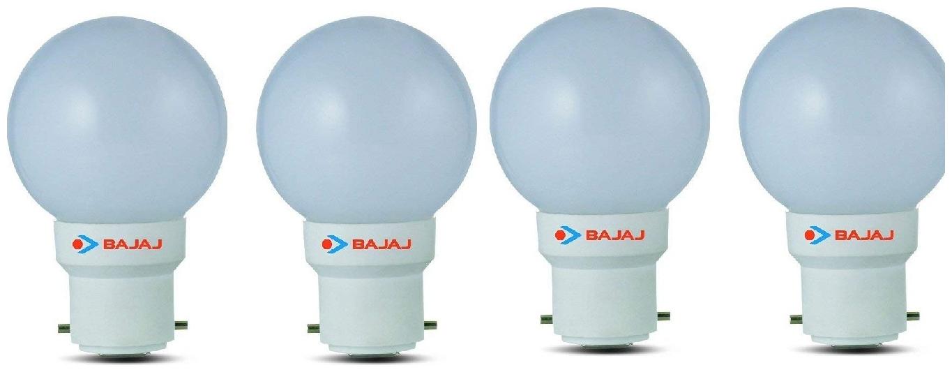 

Bajaj LED PING PONG WHITE 0 5W B22 - Pack of 4
