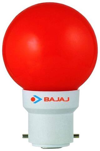 Bajaj LED PING PONG RED 0.5W B22