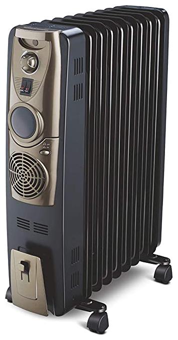 

Bajaj Majesty RH 11F Plus 2500 watt With Fan (Black Golden)