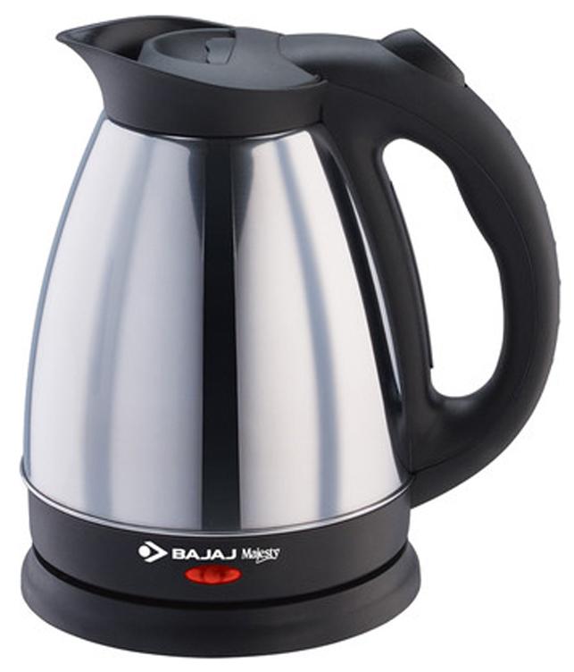 

Bajaj KTX7 15 1 7 L Black Silver Electric Kettle ( 1500 W )