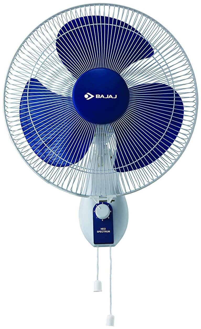 

Bajaj Neo Spectrum 400mm Wall Fan (Blue)