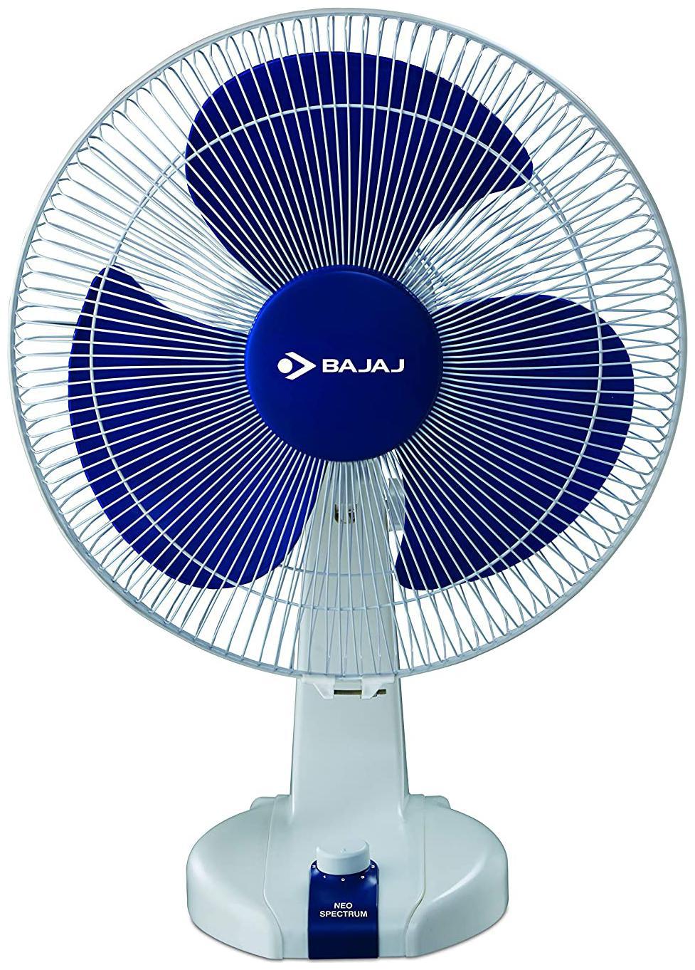 

Bajaj Neo Spectrum 400mm Table Fan (Blue)