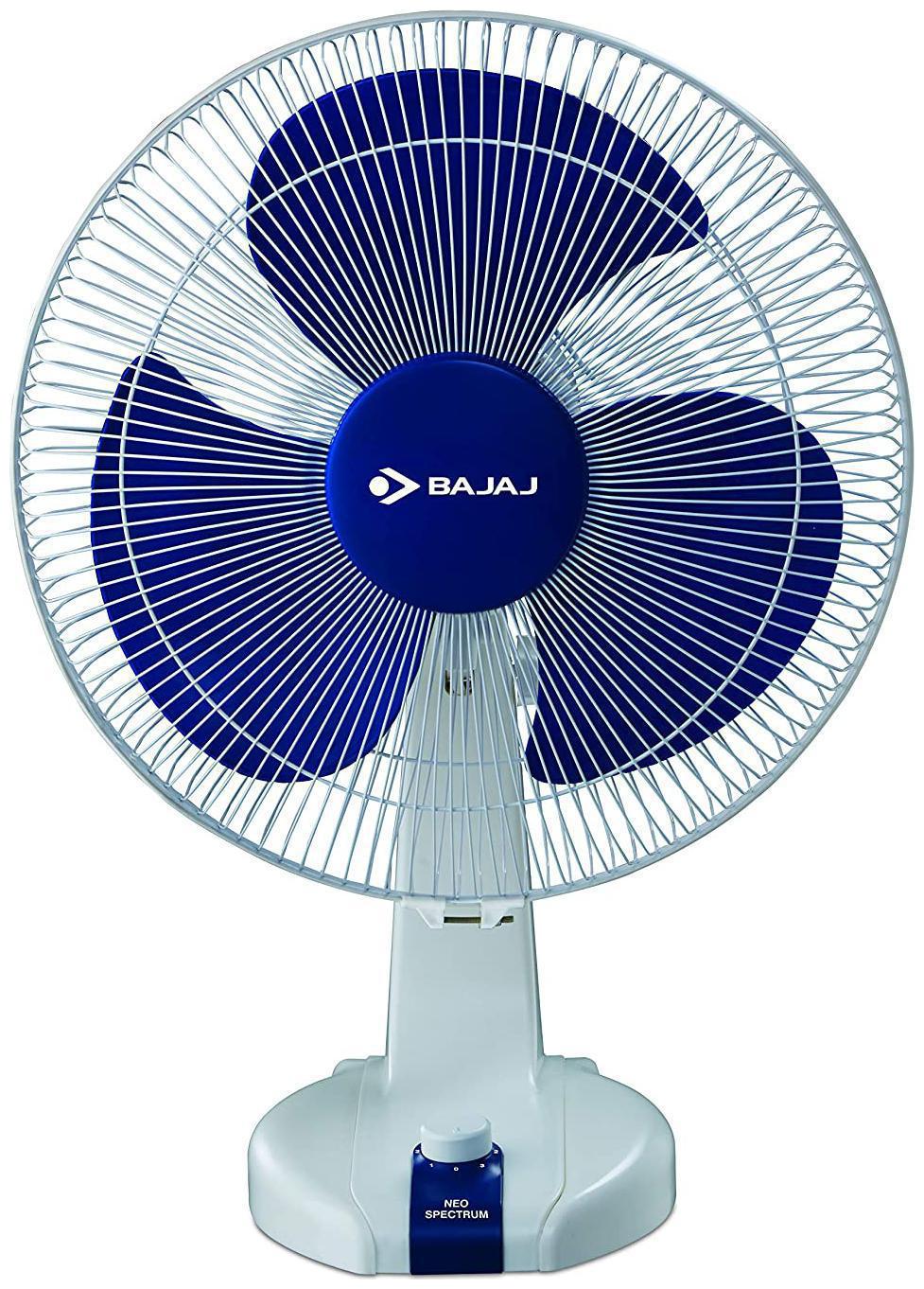 

Bajaj Neo Spectrum 400mm Table Fan (Blue)