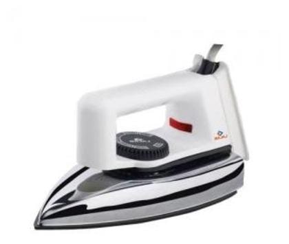

Bajaj Popular 750 Light Weight Iron (White)