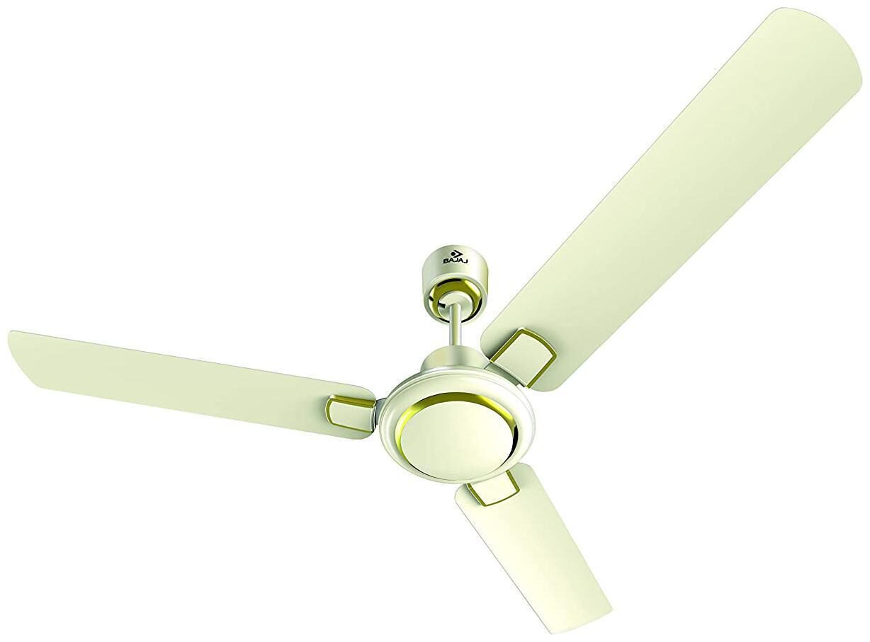 

Bajaj Regal Gold NXG 1200 mm Ceiling Fan Matte Ivory White