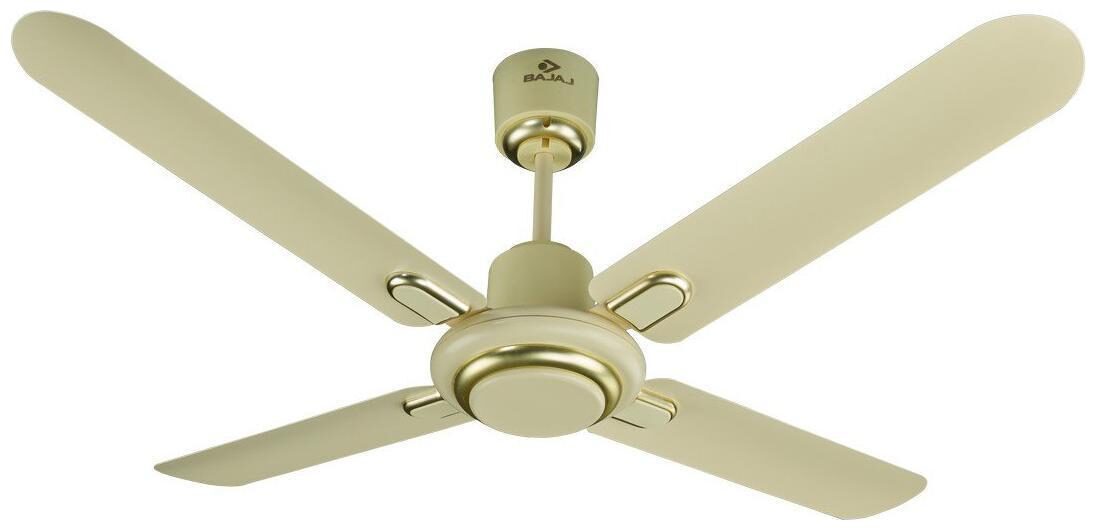 

Bajaj Regal Gold 4 Blade 1200 mm Ceiling Fan Ivory White