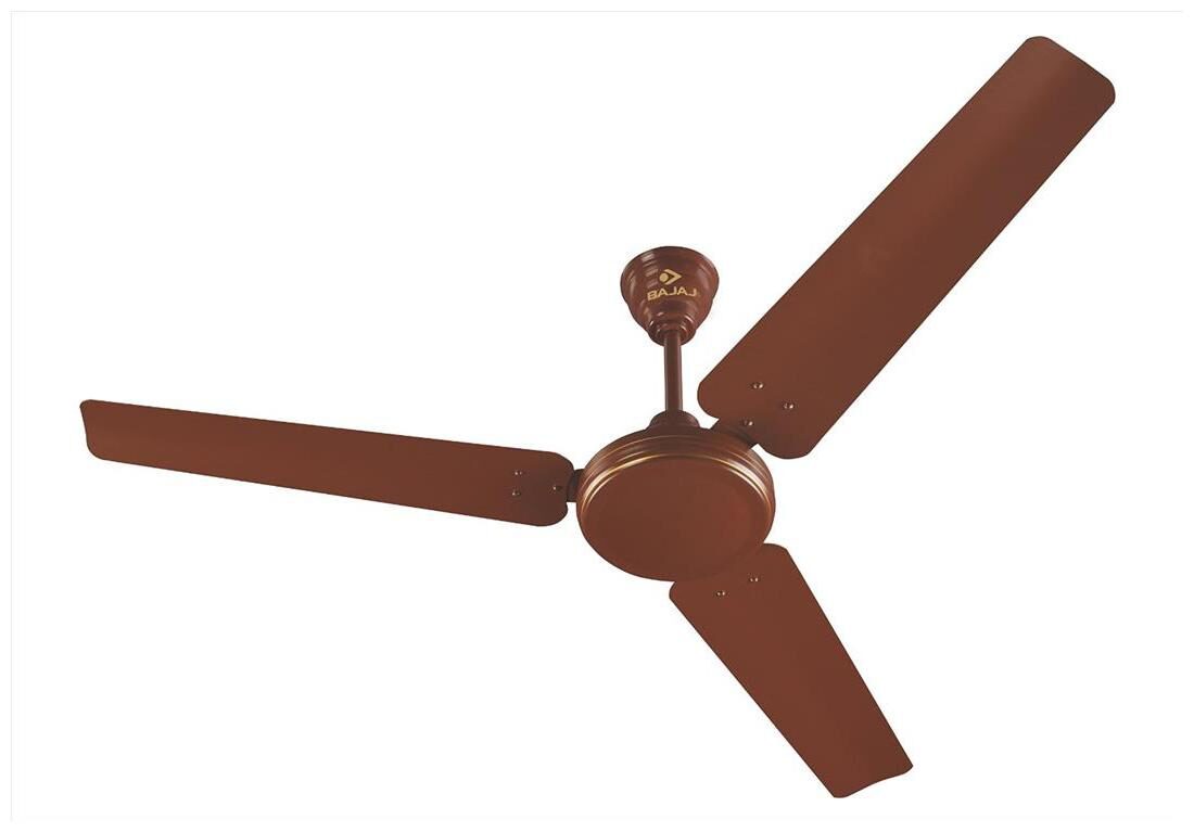 

Bajaj Speedster 3 Blades (1400 mm) Ceiling Fan (Brown)