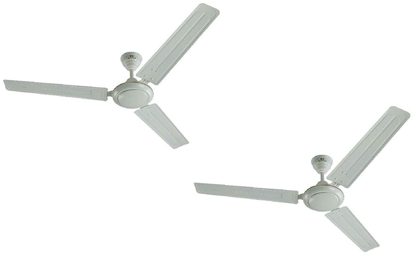 

Bajaj Tezz 1200 mm Economy Ceiling Fan ( Bianco Pack of 2 )