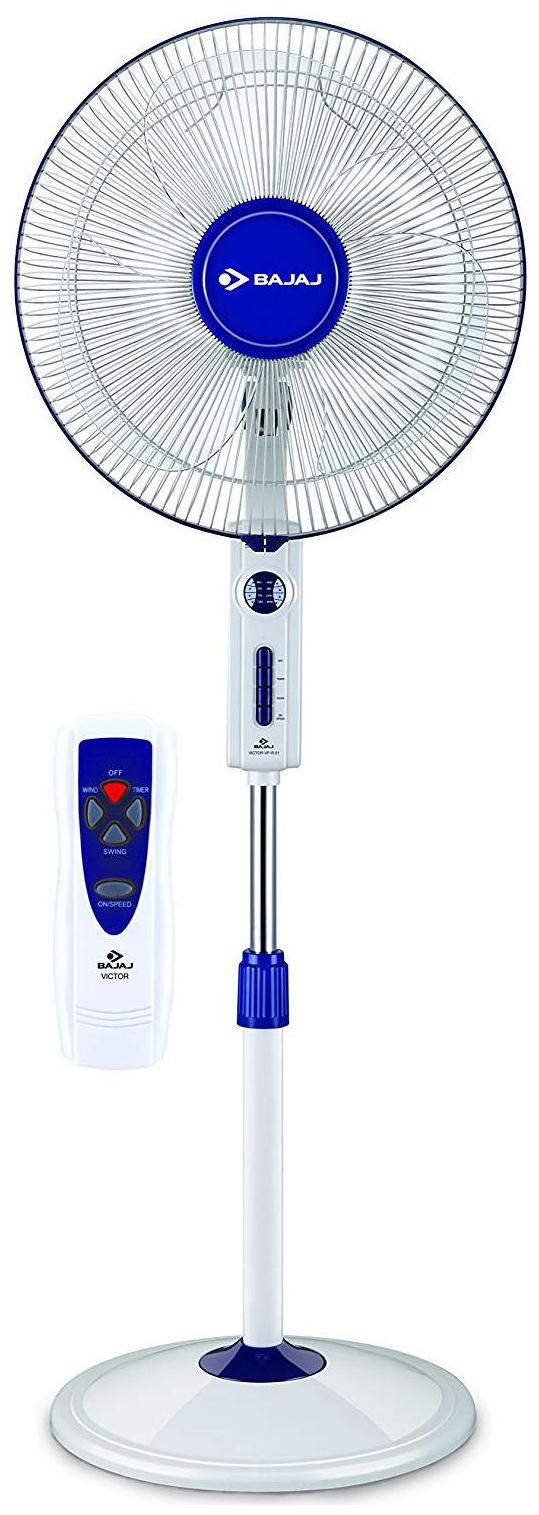 

Bajaj Victor VP-R01 400mm Pedestal Fan (White Blue)