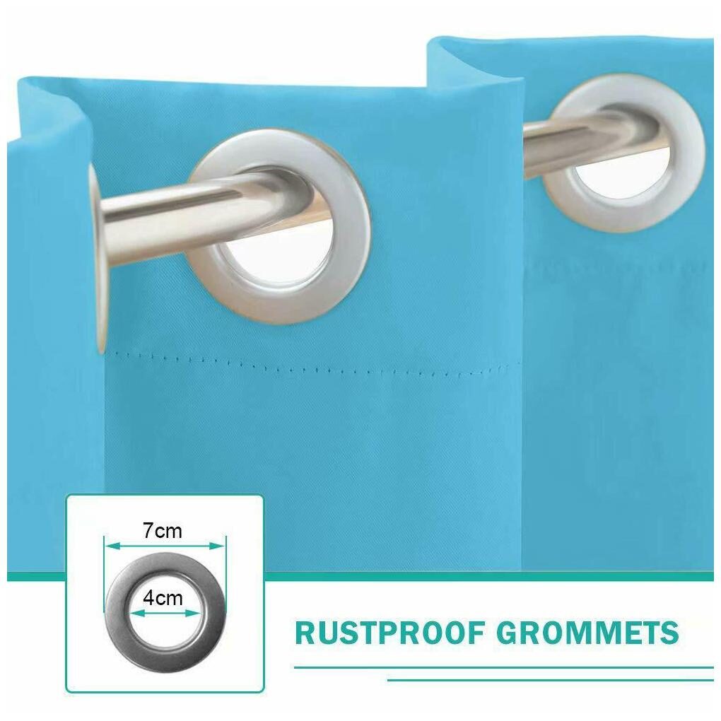 Buy Balcony Privacy Outdoor Curtains Water Wind Proof Grommets