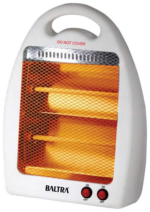 

Baltra Flame 800 w Quartz Room Heater ( White )