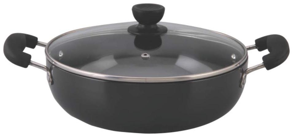 

Baltra Induction base Hard Anodized Kadhai 4 L Black