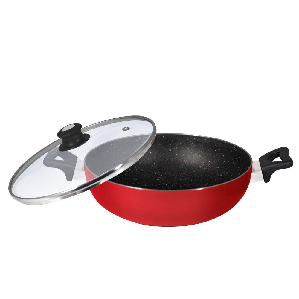 

Baltra Nonstick induction Kadai 1 75 Ltr 22 cm 3mm (Maroon)