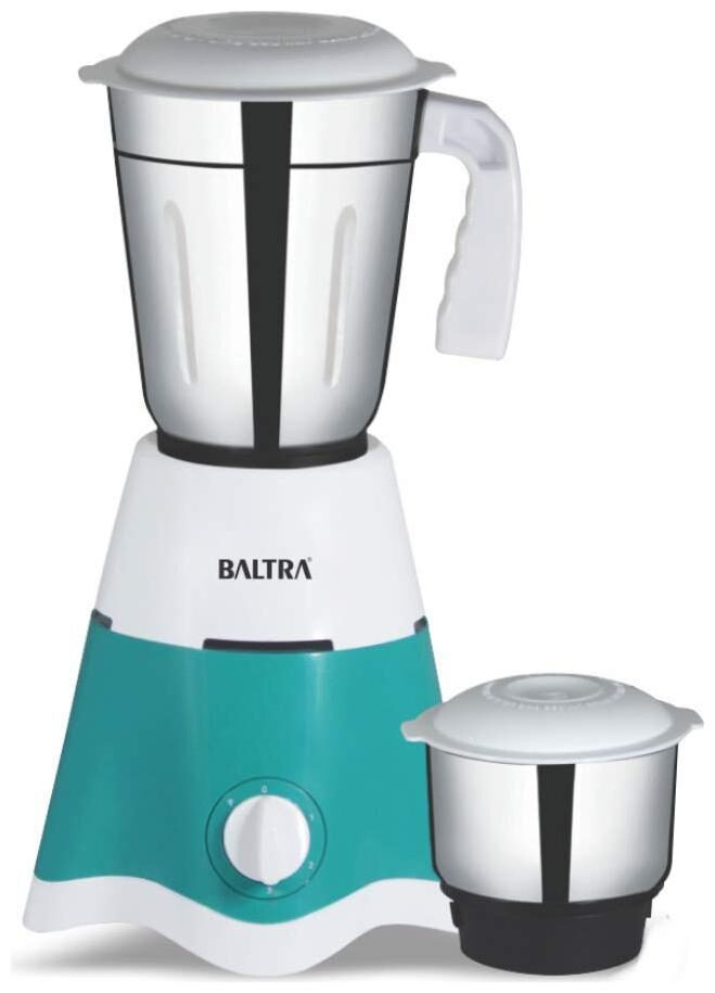 

Baltra PROMO 550 W Mixer Grinder ( White 2 Jars )