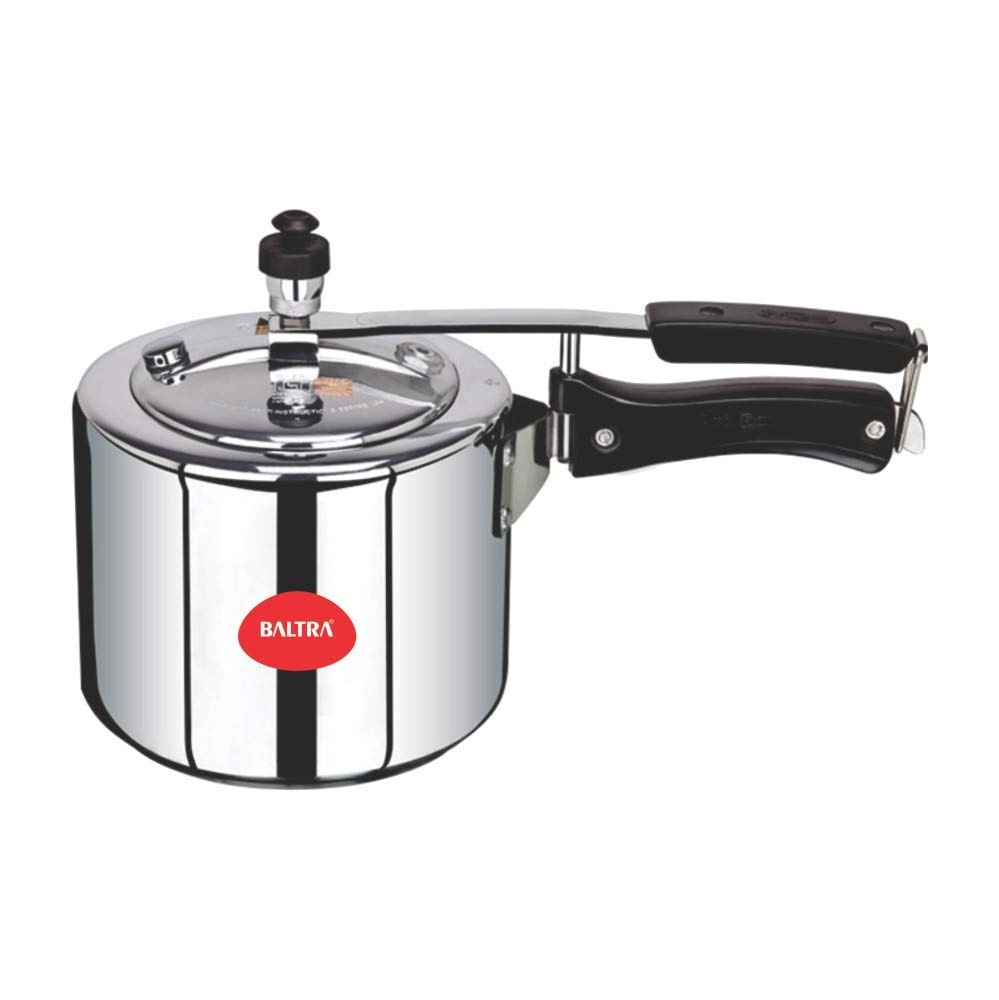 

Baltra Stella induction base Pressure Cooker 3 Ltr Inner lid(Silver)