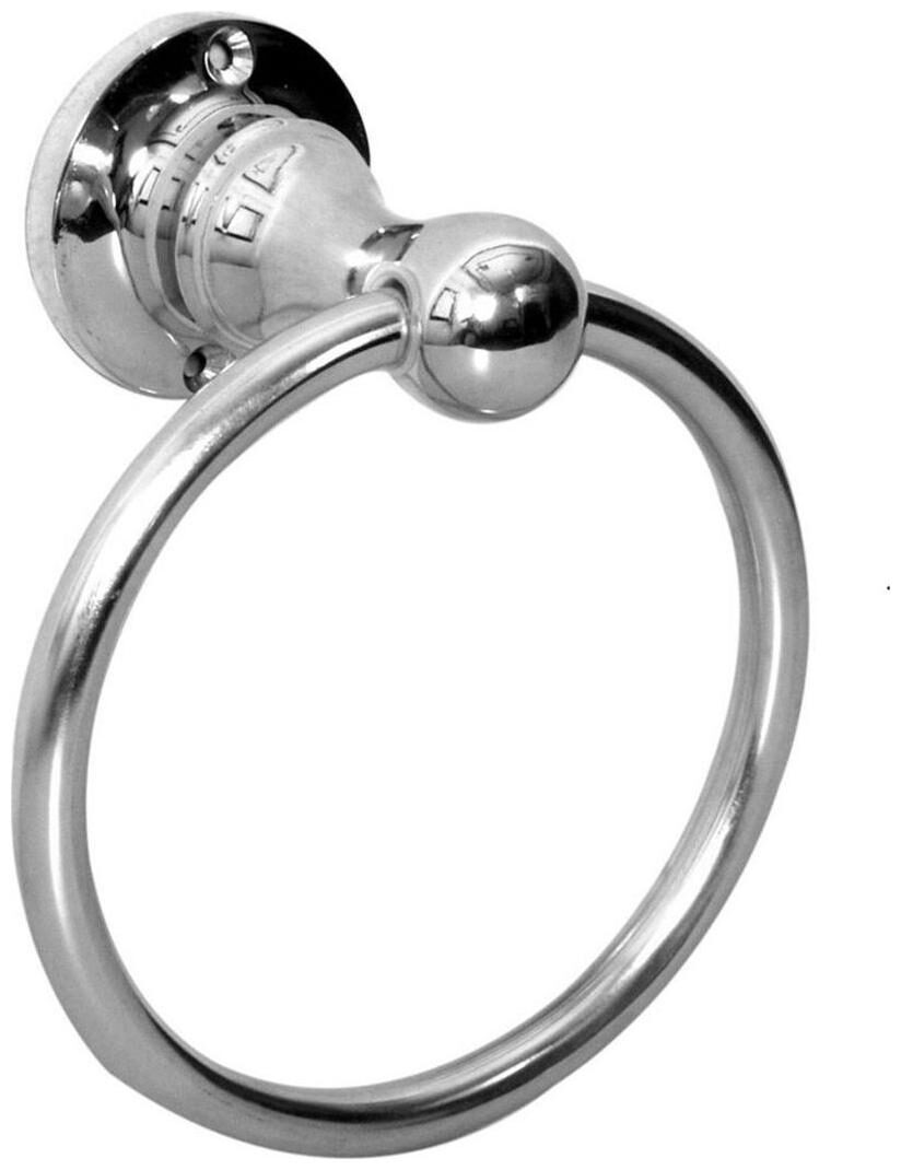 

Bathroom Heavy Towel Ring Towel Holder Round Designed Stainless Steel- Towel Stand