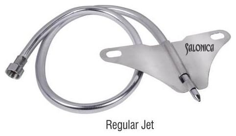 

Salonica Wall Mount Stainless steel Health Faucets ( Push Controlled )