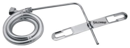 

Salonica Wall Mount Stainless steel Health Faucets ( Push Controlled )