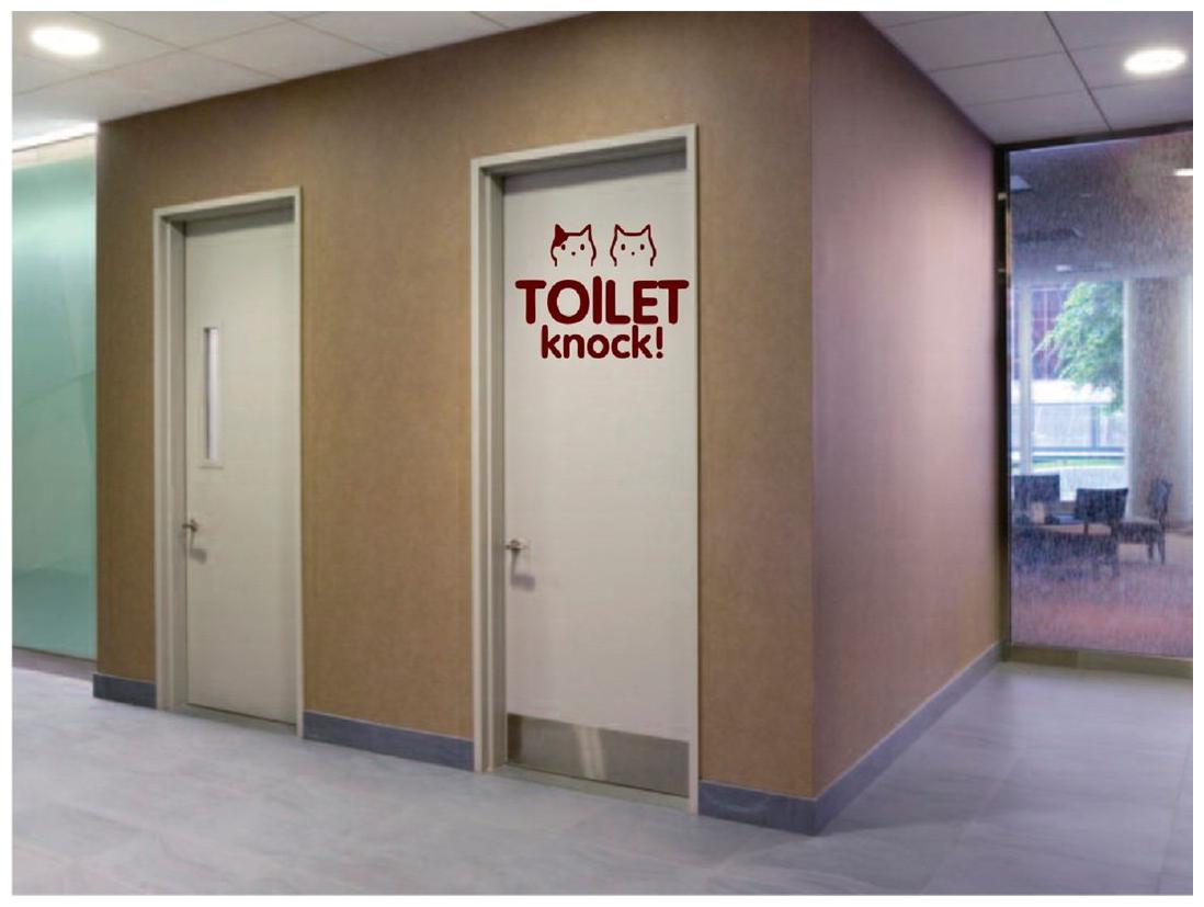 

Bathroom Wall Sticker (Surface Covering Area - 30 x 38 cm)