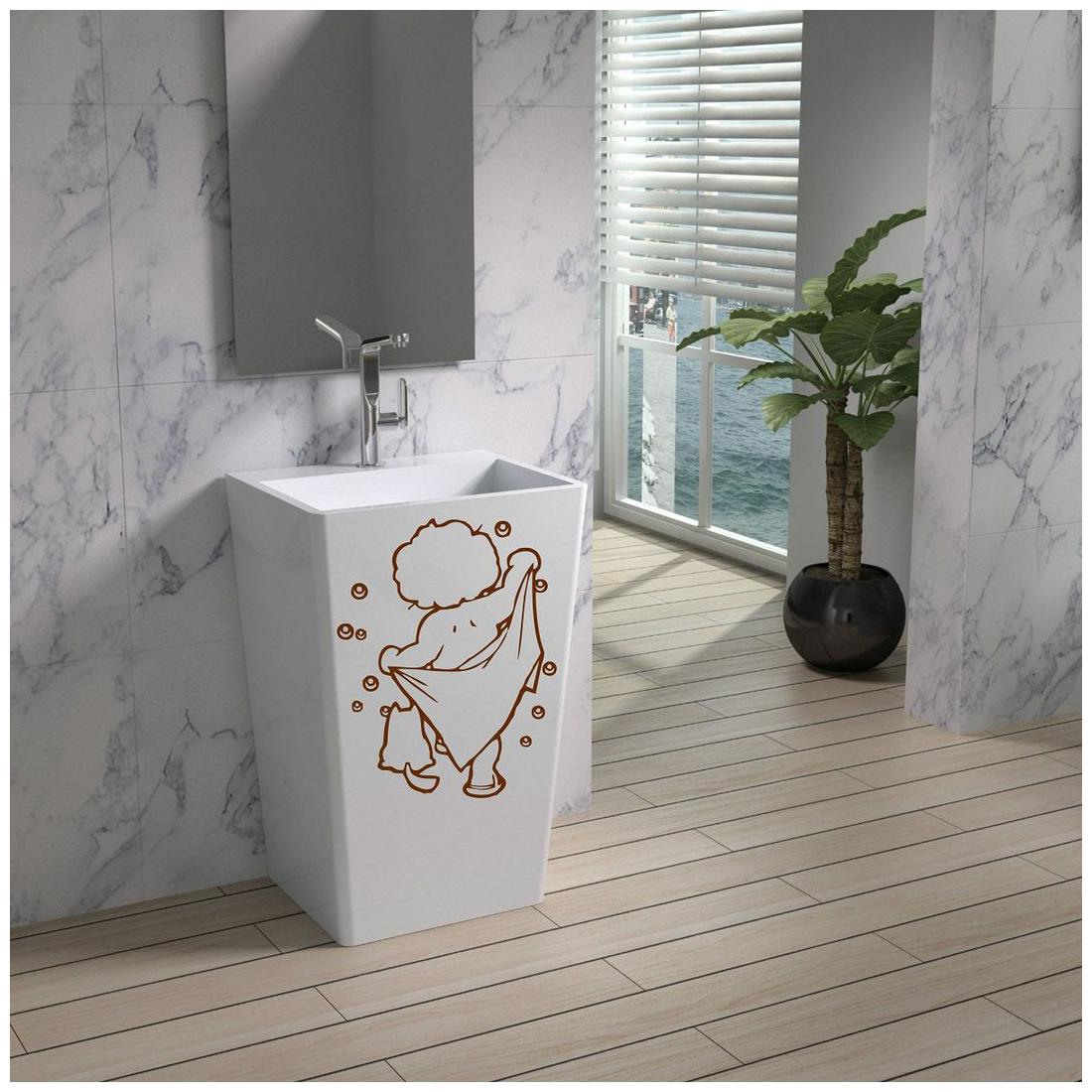 

Bathroom Wall Sticker (Surface Covering Area - 30 x 22 cm)