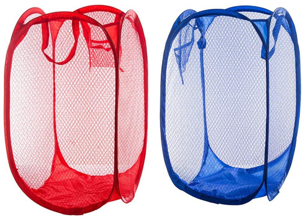

BAZAAR GALI Nylon Assorted Laundry Basket ( Set of 2 )