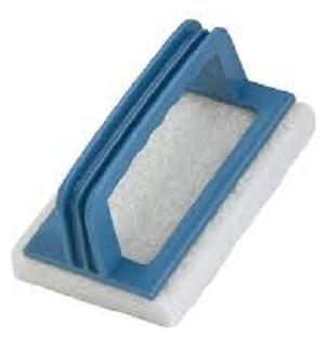 

Bazaar Gali Scrub Pad With Plastic Strong Handle Use Cleaning Tiles Cleaning (Pack of 1) Assorted Color