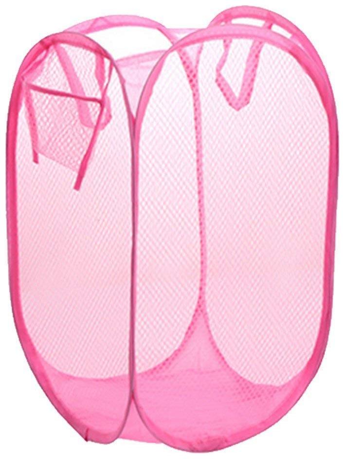 

BAZAAR GALI Mesh Assorted Laundry Basket ( Set of 1 )