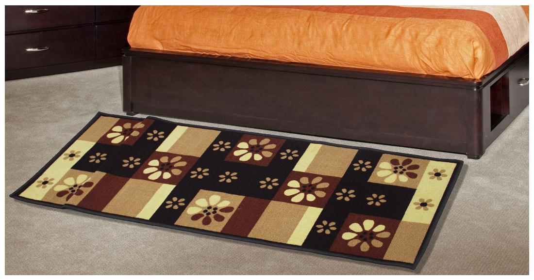 

Bed runner floor mat