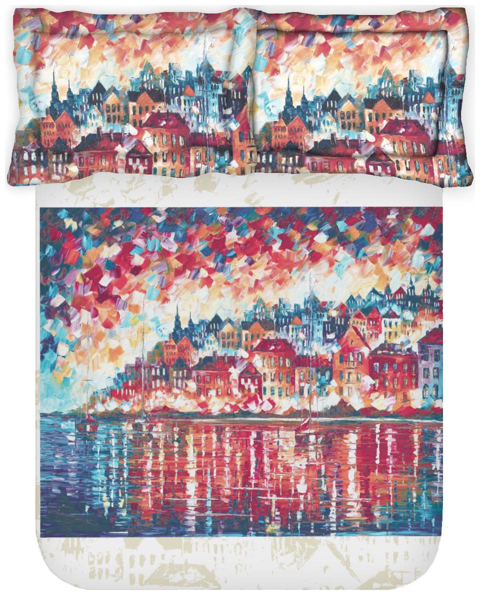 

AJS LIVING Cotton Printed King Size Bedsheet 250 TC ( 1 Bedsheet With 2 Pillow Covers Multi )