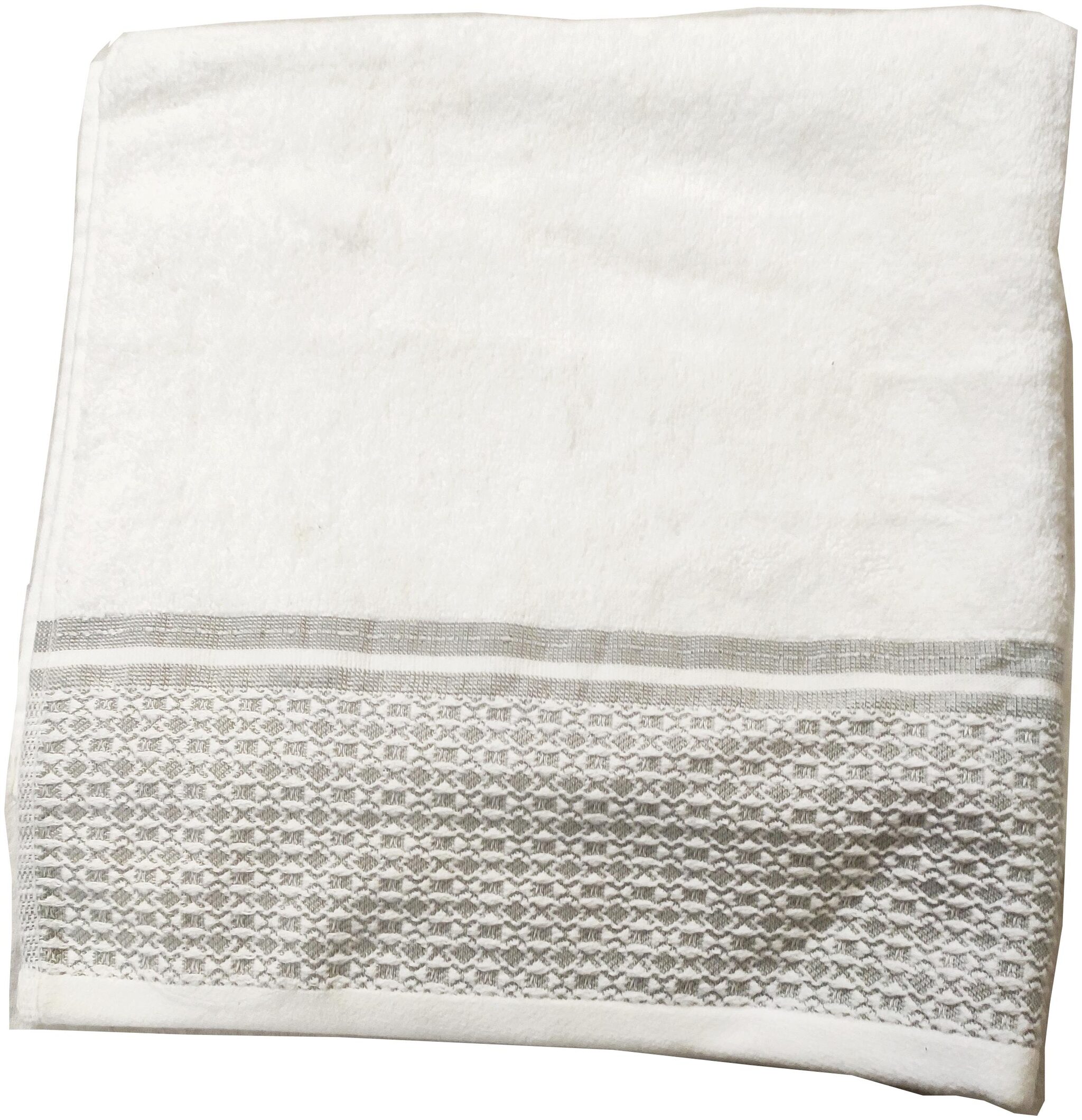 

Beddies N More 550 GSM Cotton Bath Towel ( 1 Piece White )