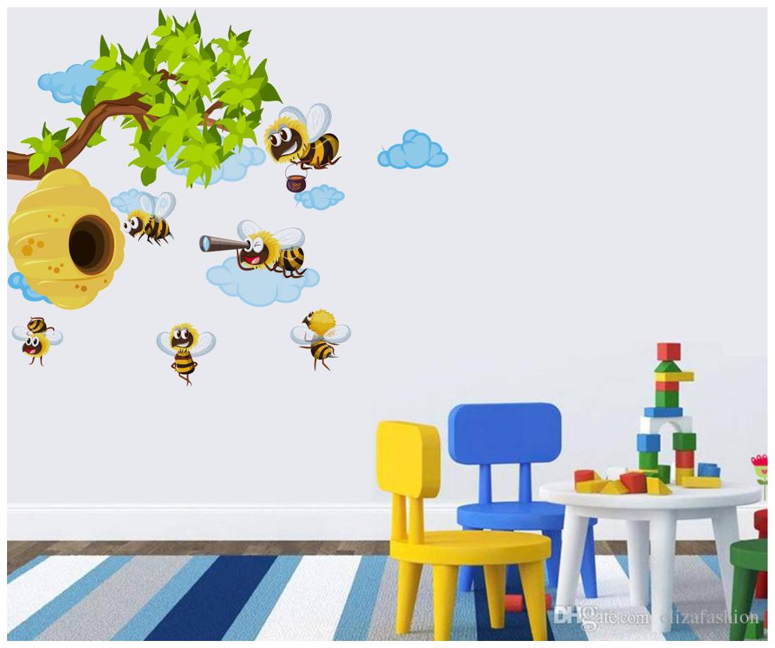 

Rawpockets Wall Stickers Bee Story