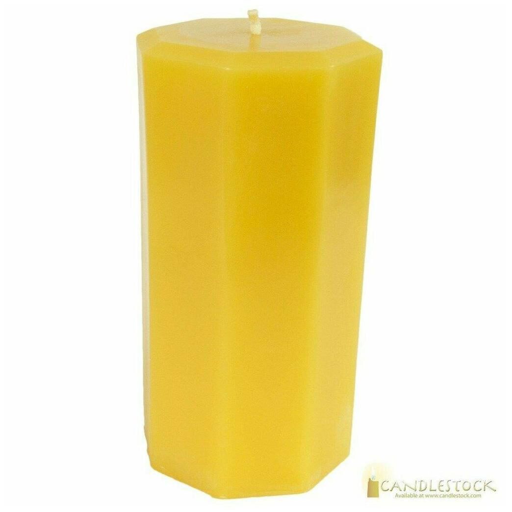 

Beeswax Octagon Pillar Candle