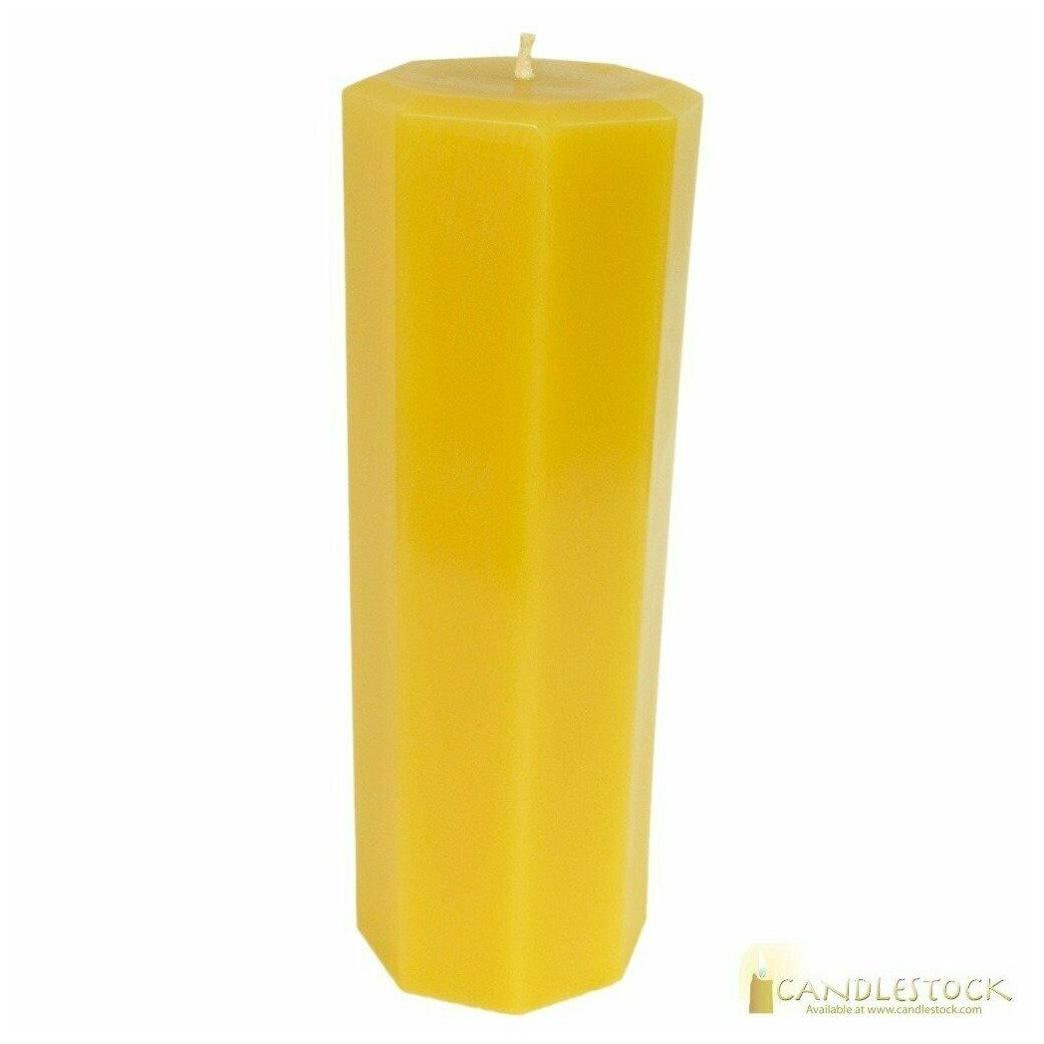 

Beeswax Octagon Pillar Candle