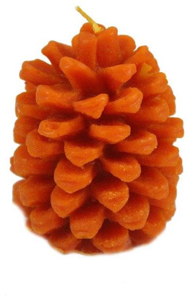

Beeswax Pinecone Candle - Multiple Sizes Colors