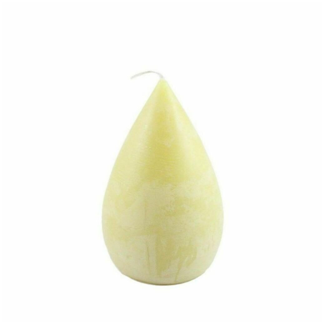 

Beeswax Round Teardrop Pillar Candle