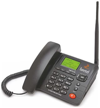 Beetel F3-4G Dual Sim Cordless Landline Phone ( Black )