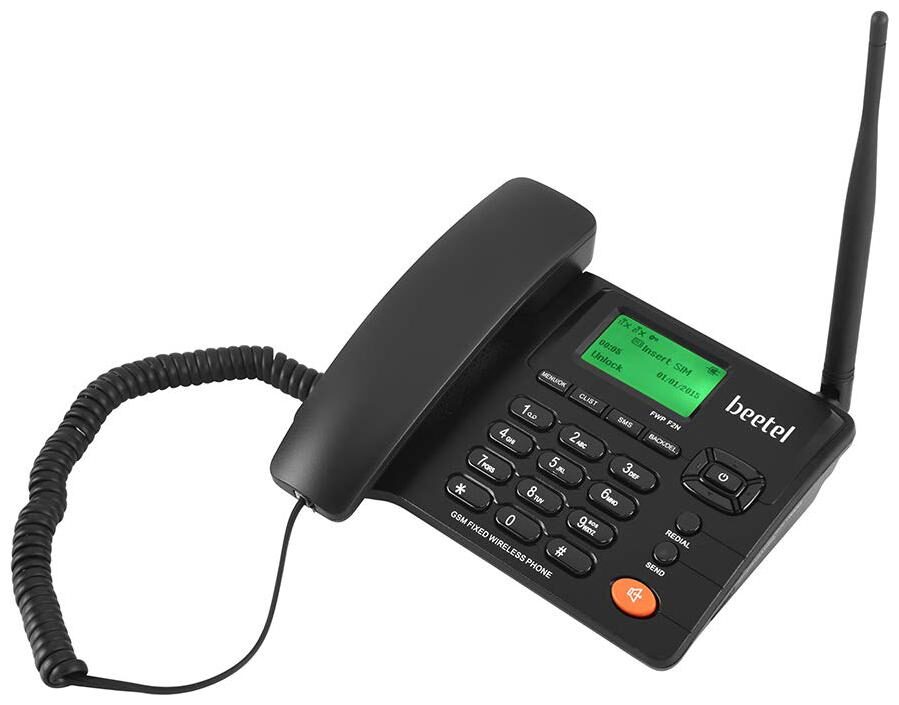 microtel DUAL SIM 6188D GSM FWP LANDLINE PHONE Corded Landline Phone