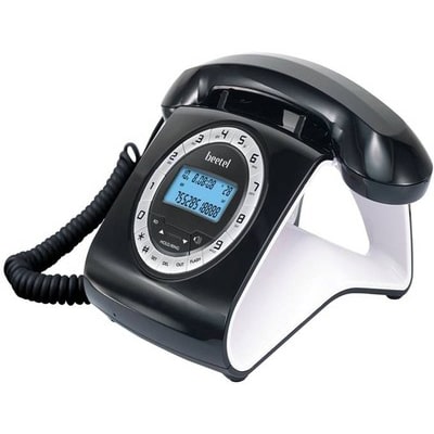 

Beetel M73 White And Black Corded Phone