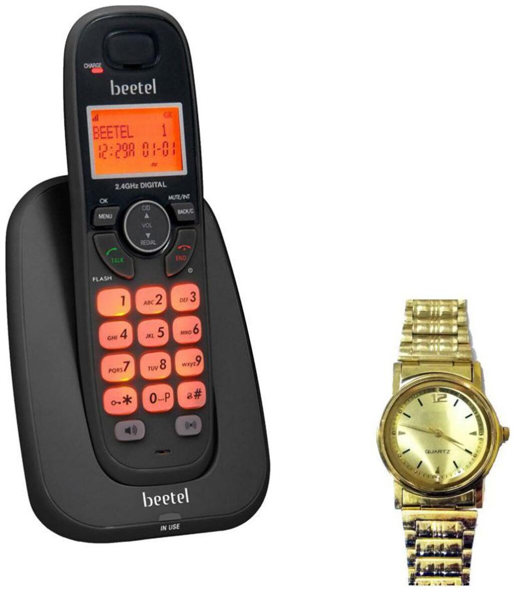 

Beetel X-70 Cordless Landline Phone ( Black )