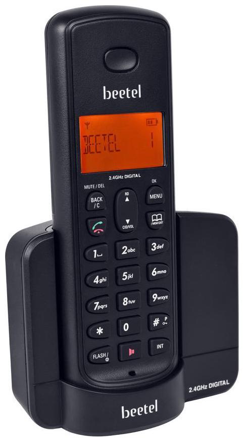 

Beetel X-90 Cordless Telephone (Black)