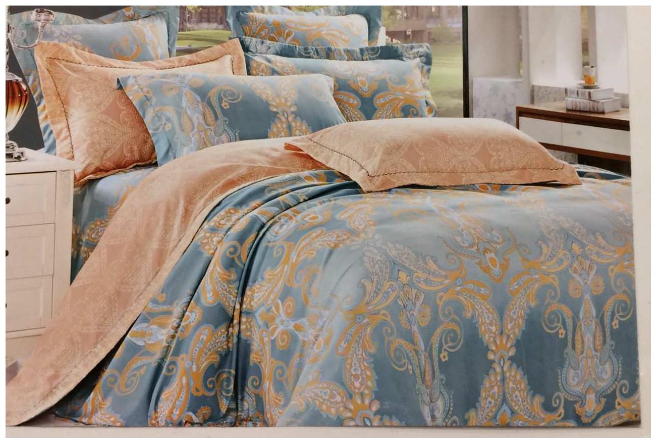 

Byloom Cotton Printed Double Size Bedsheet 300 TC ( 1 Bedsheet With 2 Pillow Covers Multi )