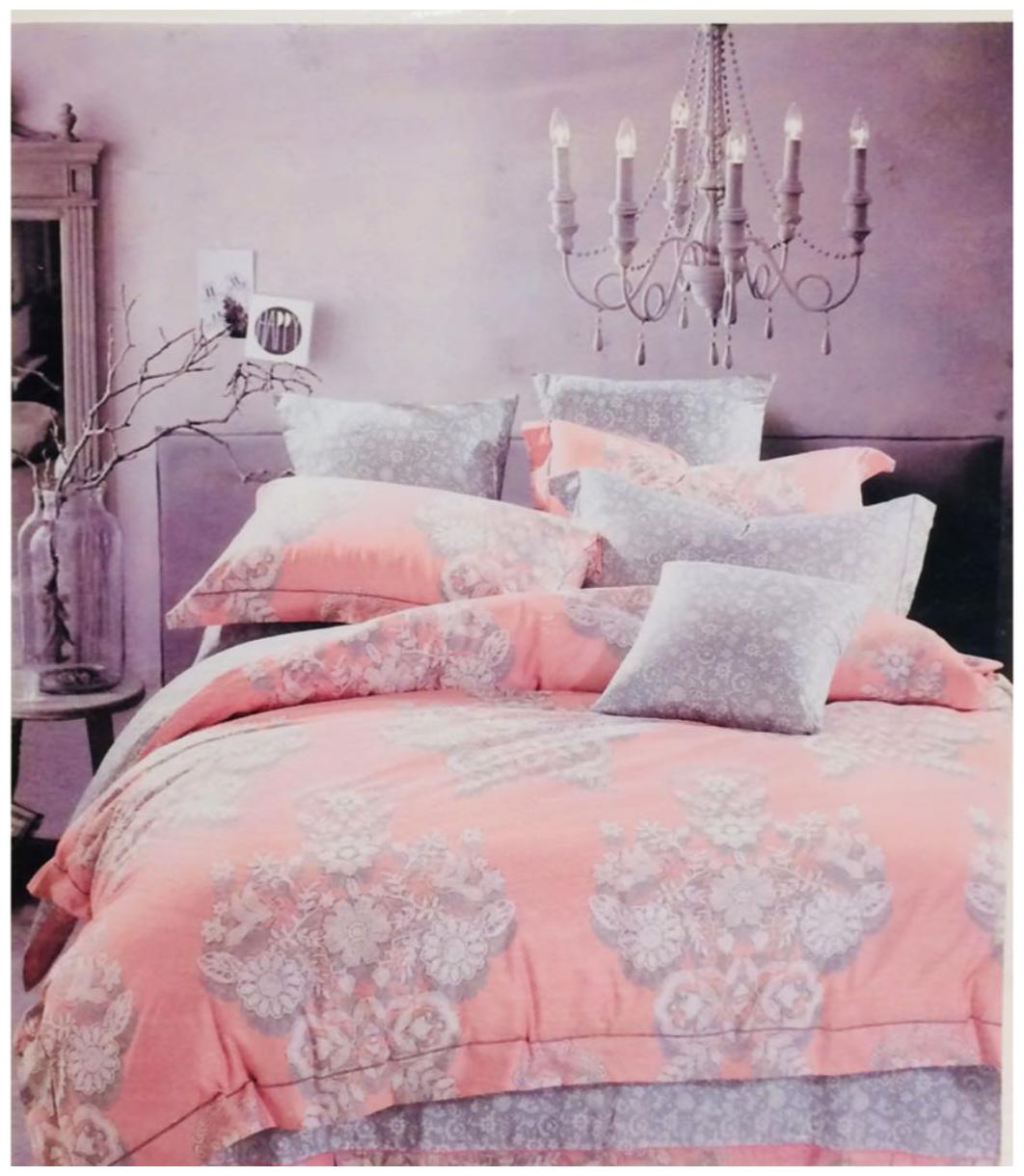 

Byloom Cotton Abstract Double Size Bedsheet 110 TC ( 1 Bedsheet With 2 Pillow Covers Pink )
