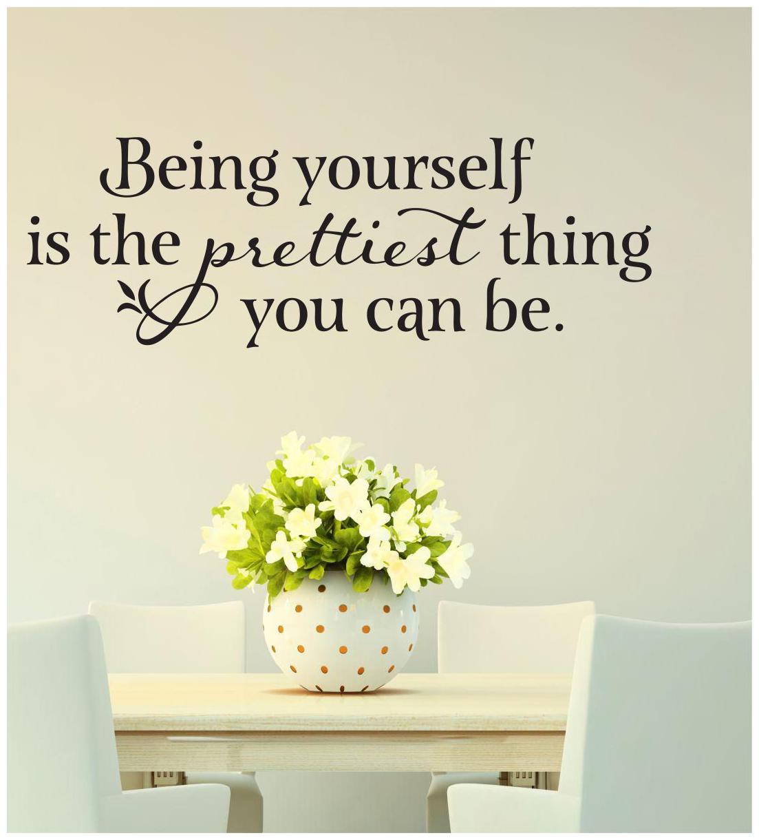 

Rawpockets Wall Stickers Being yourself