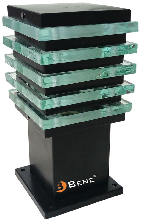 Bene Ice Cube Outdoor Lamp, (Black, 14 cm)