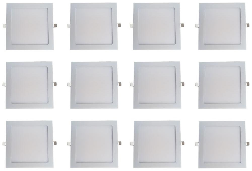 

Bene LED 18w Square Slim Panel Ceiling Light Color of LED White (Pack of 12 pcs)