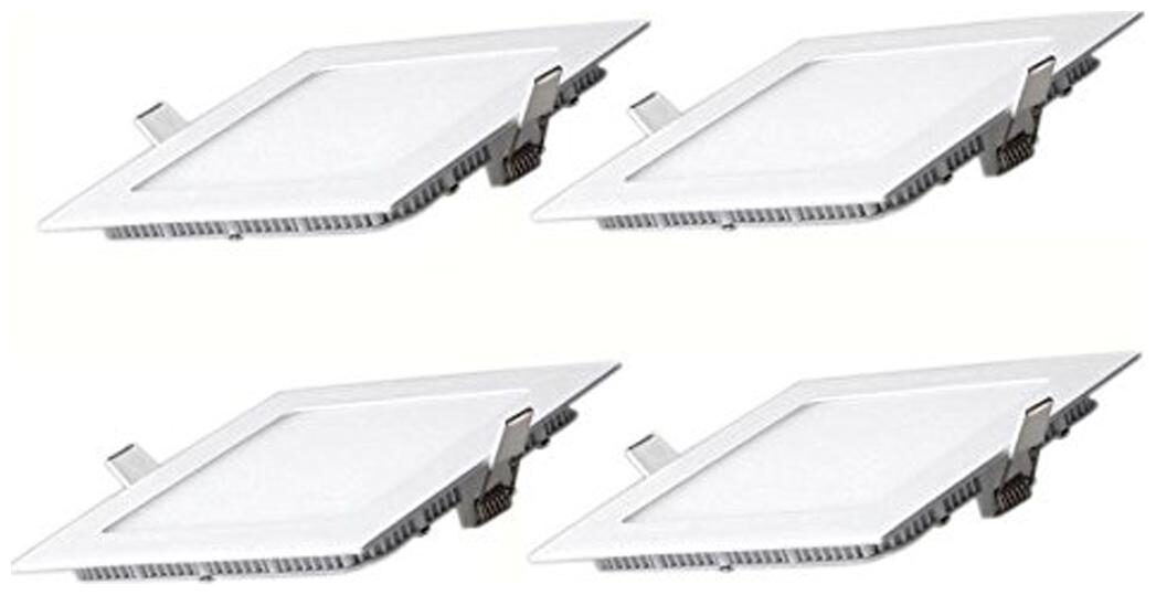 

Bene LED 6w Square Panel Ceiling Light color of LED Warm White (Pack of 4 pcs)