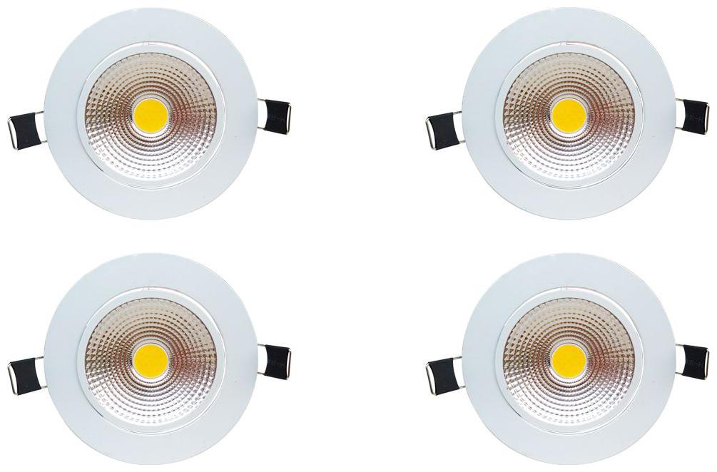 

Bene LED 7w Dazzle Round Ceiling Light Color of LED White (Pack of 4 pcs)