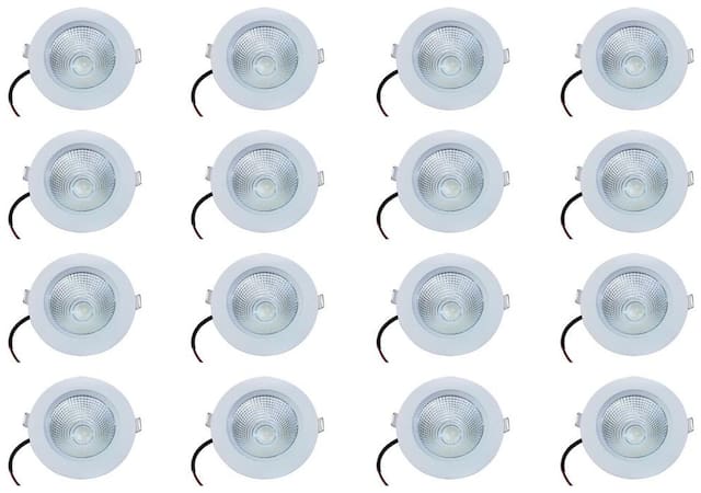 Bene LED 7w Round Ceiling Light, Color of LED Warm White (Yellow) (Pack of 16 pcs)