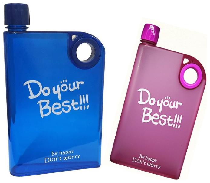 

Benison India NSDJA9 Plastic Assorted Water Bottle ( 380 ml Set of 2 )