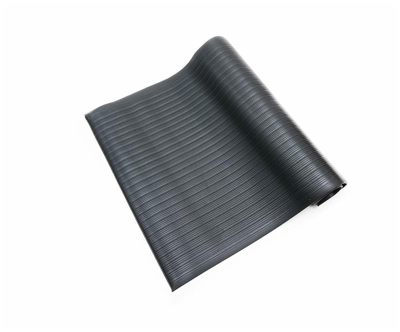 

Bertech Anti Fatigue Vinyl Foam Floor Mat 2 Wide x 3 Long x 3 8 Thick Ribbe